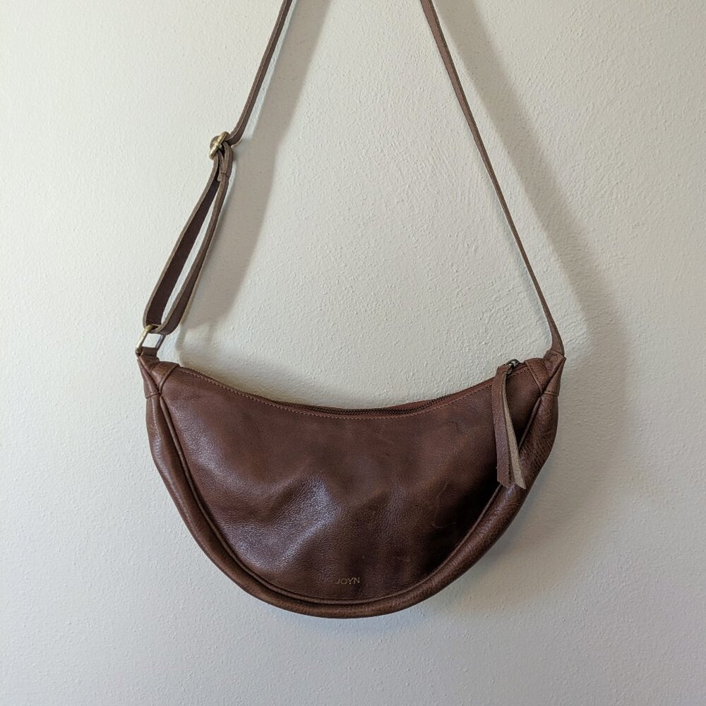 JOYN Leather Moon Sling Bag